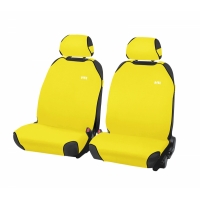 Накидки универсальные PERFECT желтый на передние сиденья